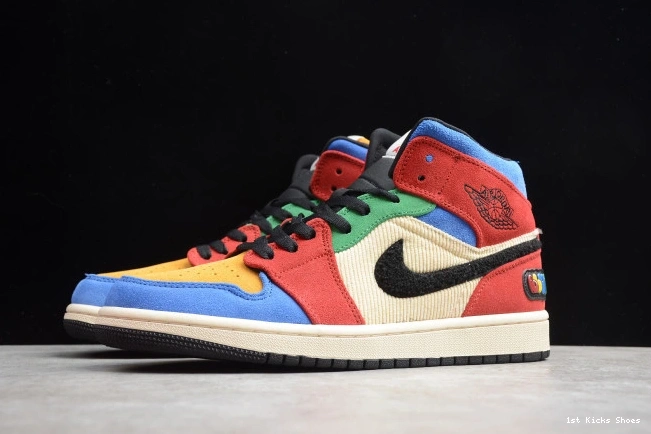 1st Kicks Shoes Trendy Great SE Mid Blue Air Fearless CU2805- the 889 1 Jordan 1124